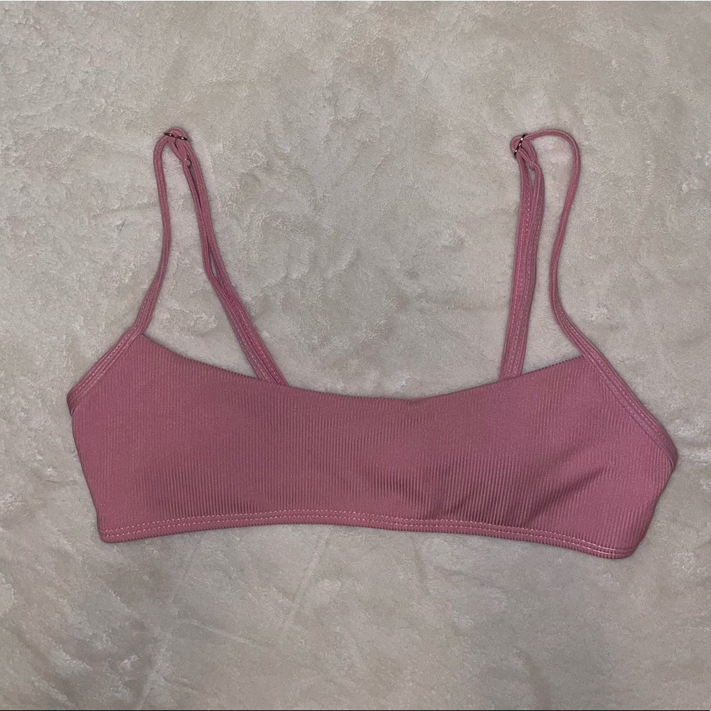 Pink Bikini Top | Size Medium